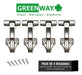 Greenway Bisagra Cierre Suave Codo 18 Cazoleta 35 Mm Pack 4u Two Ways 1