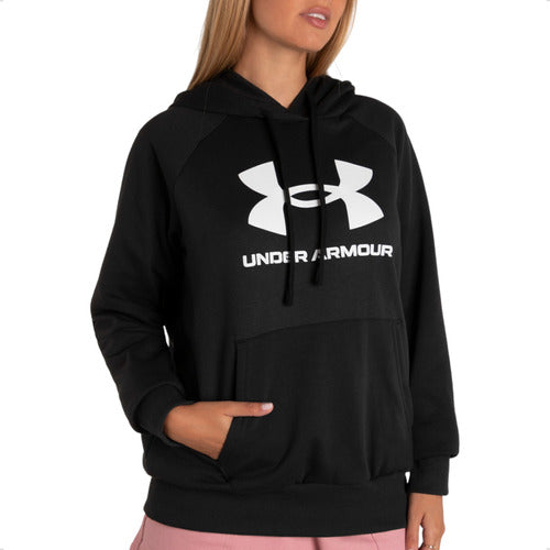 Under Armour Rival Fleece Big Logo Frisado Wns Training 2