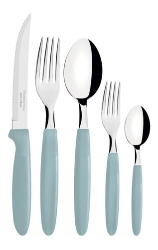 Tramontina Ipanema 30-Piece Cutlery Set in Green 3