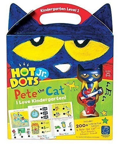 Educational Insights Hot Dots Jr Pete El Gato I Love Kindergarten Set 0