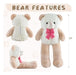 XIONGBT Giant Plush Bear - 39 Inch Stuffed Animal 3