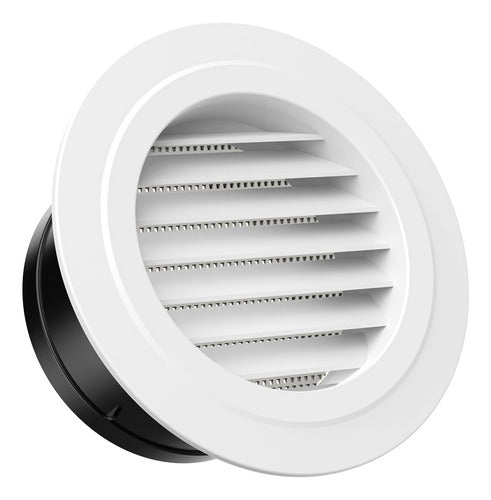 Hon&Guan 6 Inch Round Soffit Ventilation with Fly Screen 0