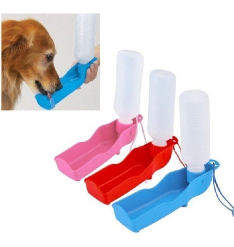 Ht Brush Portable Pet Water Bottle 500 ML Various Colors 1