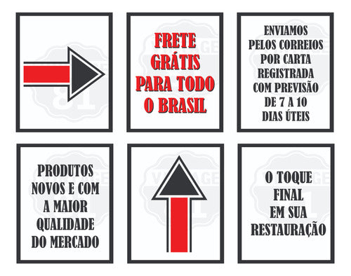 Adesivos  Advertência Honda Cg 125 1990 90 2