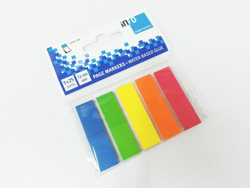 Info Fluorescent Page Markers x5 Units 2