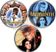 ADR Parche Bordado Laberinto Film David Bowie Rey Jareth X Unid 1