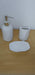 Baby Set De Baño X3 Piezas Cerámica Dispenser Jabonera 1