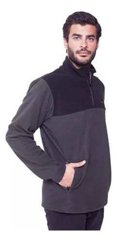 Montagne Field Men's Warm Winter Polar Fleece Hoodie 5