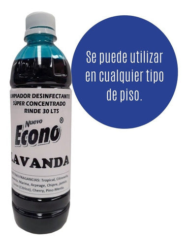 Econo Perfumina Disinfectant Concentrate for Floors X 500 cc - Yields 360 Liters 5