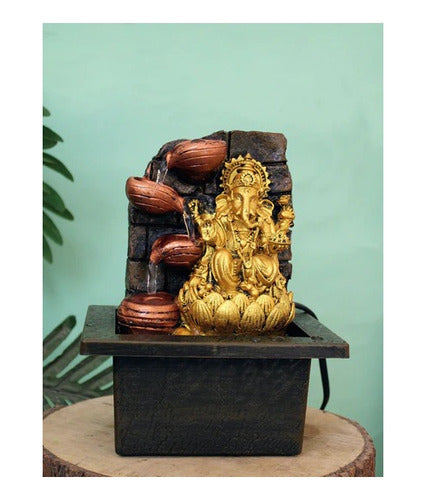 World Tech Ganesha Water Fountain - Height: 20 Cms 2