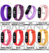 Miaband Pack of 4 Silicone Bands for Xiaomi Mi Band 3, 4, 5, 6, and 7 7