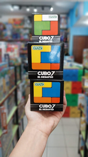 Ditoys Cubo 7 El Desafio Arma El Cubo Original 1