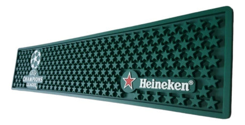 Heineken 4 Pinta Glasses 250 Ml + Champions League Mat 5