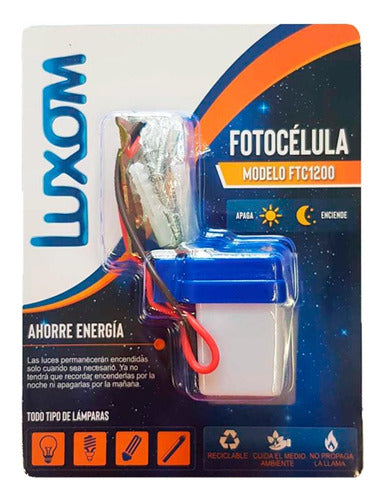 Fotocelula Fotocontrol Luxom 1200w/220v 2