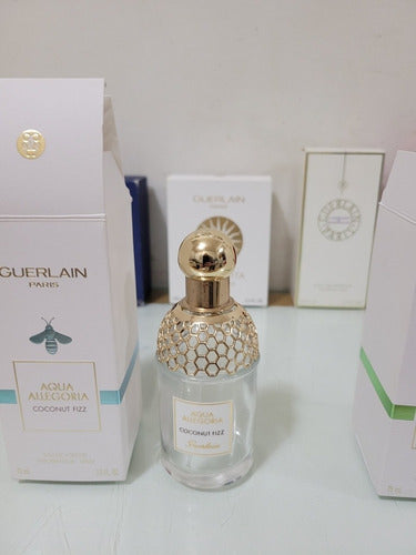 Lote Frascos Vacios Guerlain  Aqua Allegoria Caja Colección 7