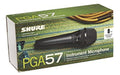 Shure Pga57 Xlr Cardioid Dynamic Instrument Microphone With 0