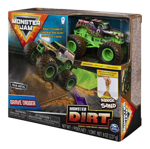 Monster Jam - Mosca Ramp and Kinetic Sand Set 0