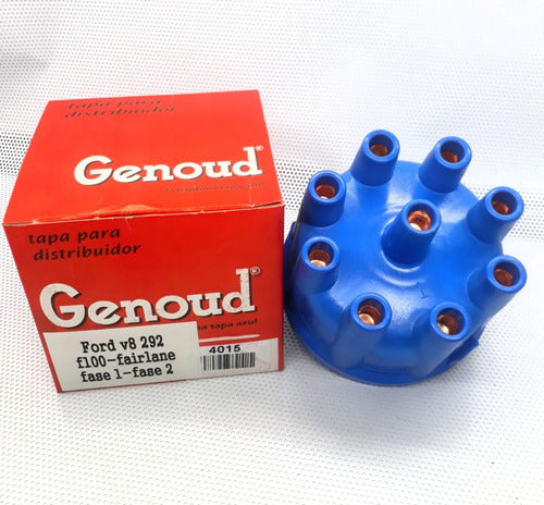 Genoud Distributor Cap for Ford V8 292 F100 Fairlane Phase 1 Phase 2 0