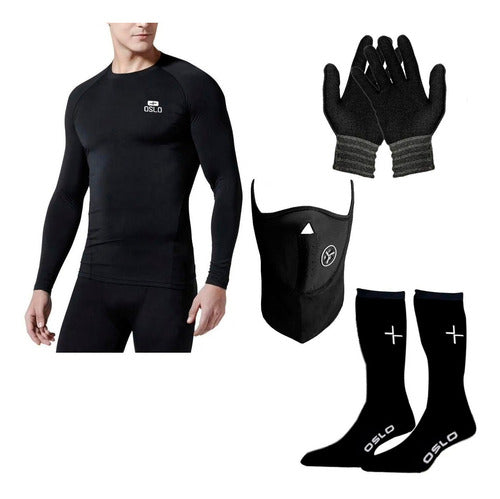 Oslo Thermal Set + Neck Gaiter + Gloves + Socks - Fasmotos 7