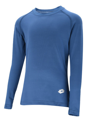 Lotto Training T-Shirt Thermal for Girls in Blue | Dexter 0