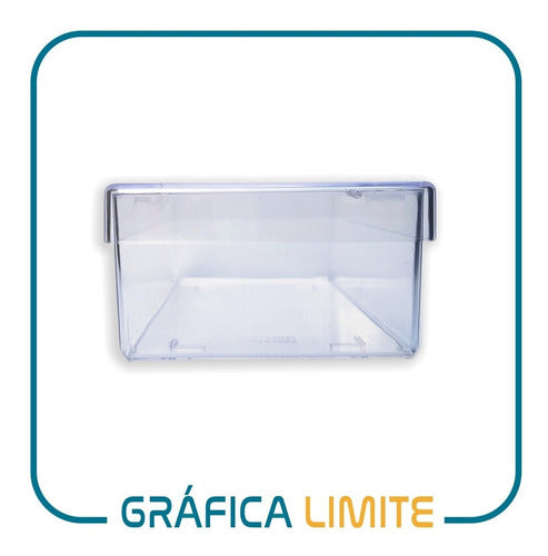 GRÁFICA LÍMITE Cajas Para Tarjetas X 100u Transparentes Plasticas Modelo 3a 1