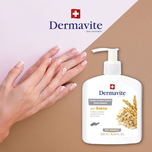 Dermavite Hand Cream for Sensitive Skin - Oat 250ml 1