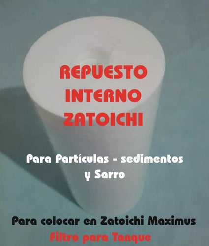 ZATOICHI® Filtro Zatoichi Maximus / Repuesto Interno / Para Partículas 4