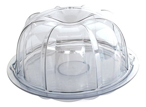 Nordic Ware Deluxe Bundt Cake Keeper, Clear 0