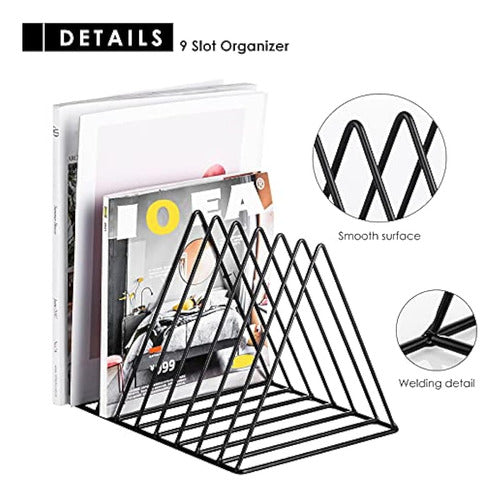 Toresper Magazine Holder 2 Pieces, File Organizer 2