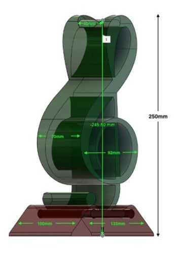 Musica Soporte De Pie Auriculares Clave De Sol 4