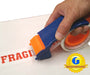 Gaff 1 Roll Packing Tape Fragile 48x50 Mt Reinforced Flx 3