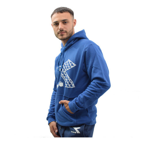 Diadora Hoodie Dlogo Men's Adult Cotton Lyg 1