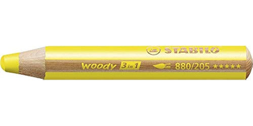 Stabilo 880/10 Woody 3-in-1 Multitalent Pencil - Assorted Colors 0