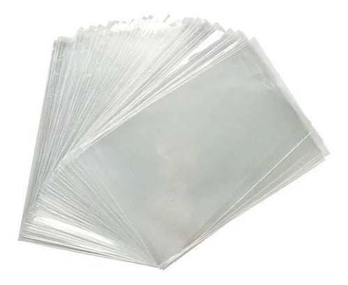 200 Clear Polypropylene Bags 5x20cm for Packaging and Storage 0