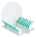 Generic Aqua Pastel Plate Drainer 25x18x7cm 0