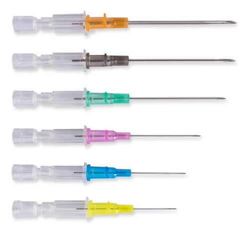 Euromix Peripheral I.V. Catheter 14g X 100 Units Polyurethane 0