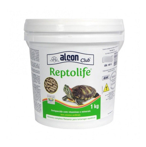 Alcon Club Ração Para Tartarugas Aquáticas Reptolife 1kg 0