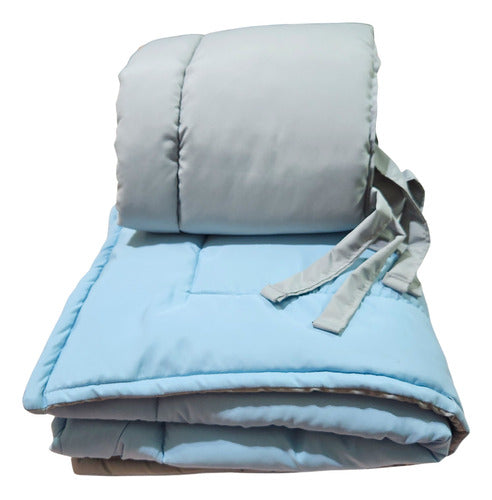 6-Piece Baby Cot Set: Quilt + Bumper + 3 Cushions + Sheets 40