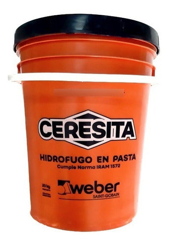 Ceresita Hidrofugo Aditivo En Pasta Balde 20 Kg Weber 0