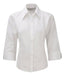 Women's White Batiste Uniform Shirt 3/4 Sleeve 0