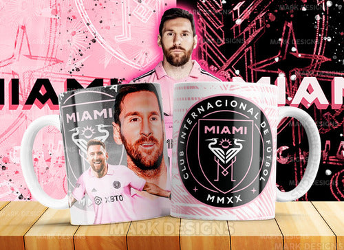 Plantillas Messi Para Sublimar Tazas 6