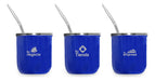 Personalized Laser-Engraved Stainless Steel Thermal Mate Set with Straw 19