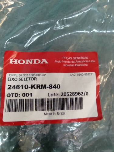 Eje Selector Cambio Original Honda Xr 150 Centro Motos 2