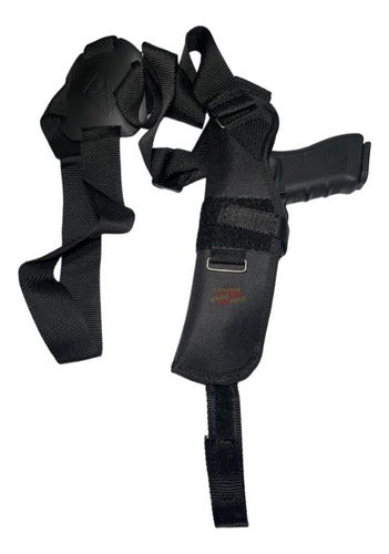 Vertical Draw Shoulder Holster Up to 3 Inches Houston 2
