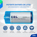 EBL 1600mAh Lithium CR123 CR123A Batteries Box of 4 Units 3