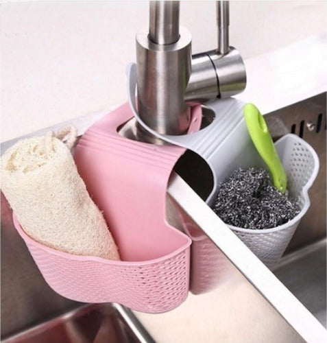 Eldorado IMEX Double Kitchen Sponge Holder with Draining Rack 6