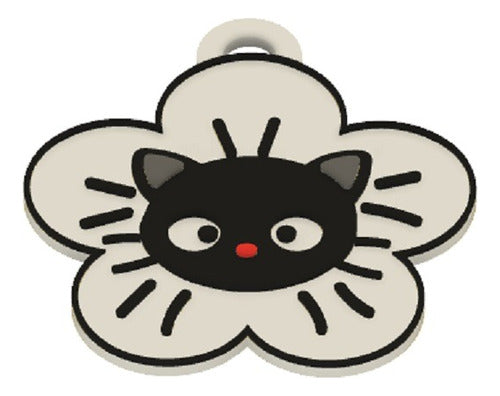 Llavero Souvenir Sanrio / Hello Kitty / Kuromi 3d X 25u 2