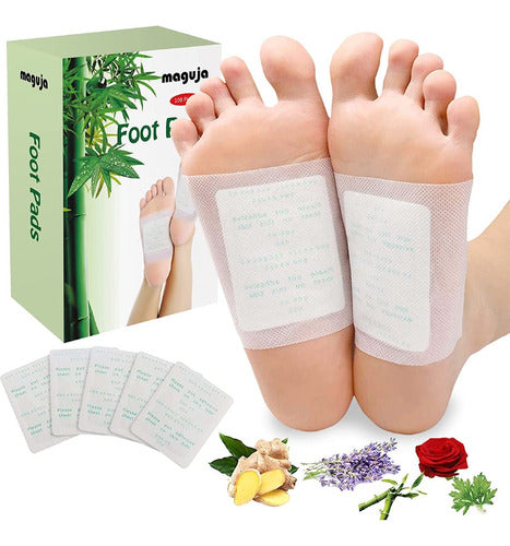 Home Love 10 Detox Foot Pads for Weight Loss - Relieve Tension & Stress 0