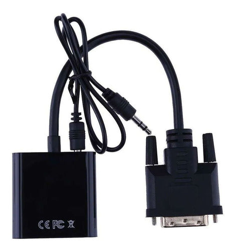 Intco DVI-D 24+1 Male to VGA Female Converter 09-020 0