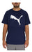 Puma Heather Cat Men's T-Shirt Blue Jjdeportes 0